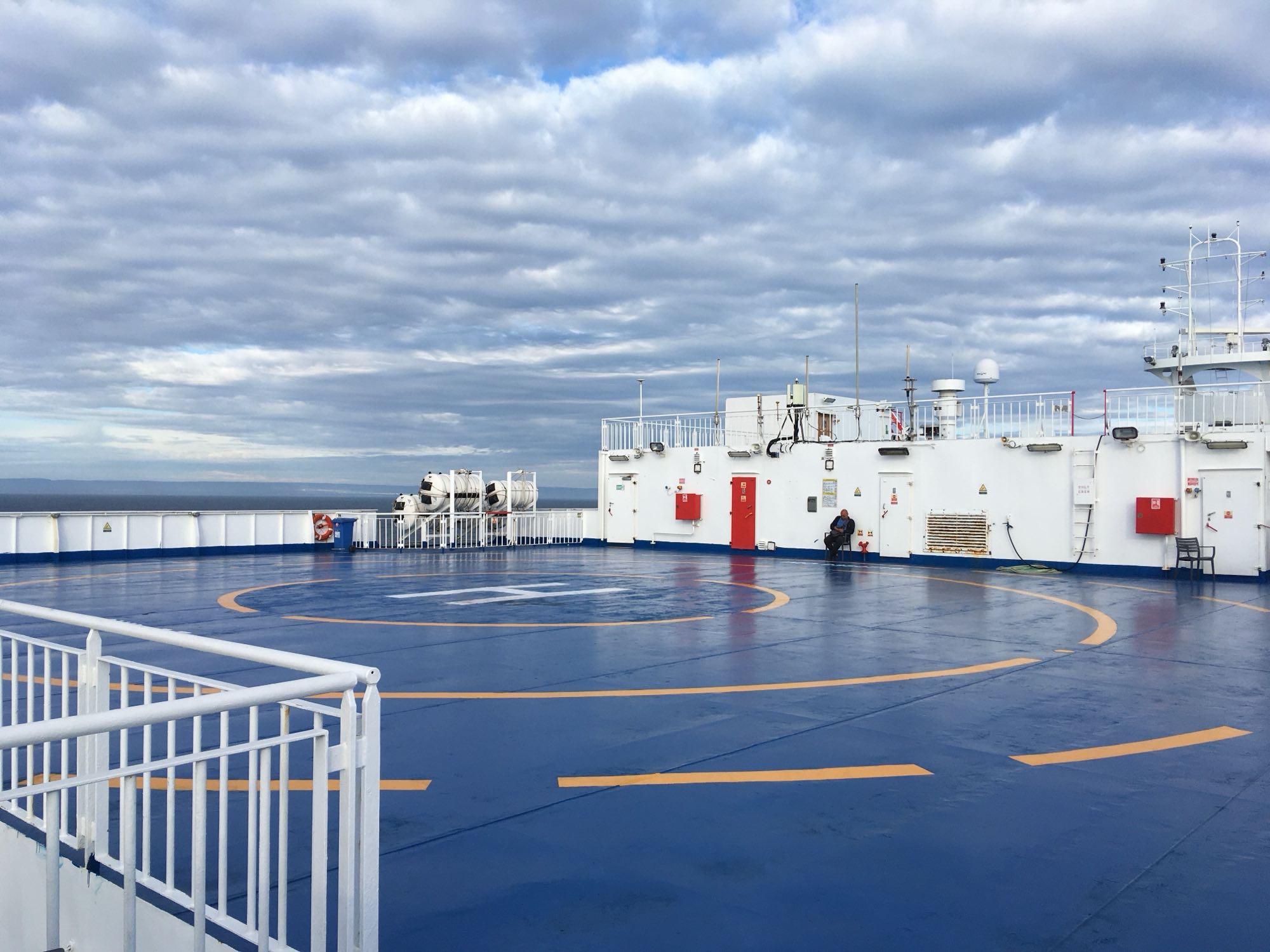 Photo of deck of ferry