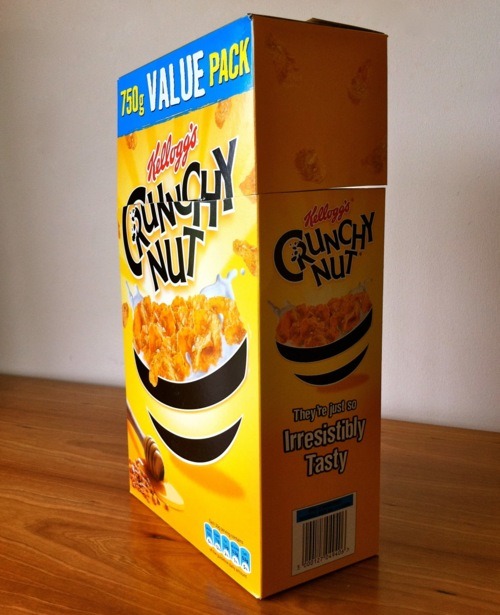 photo of box of Crunchy Nut